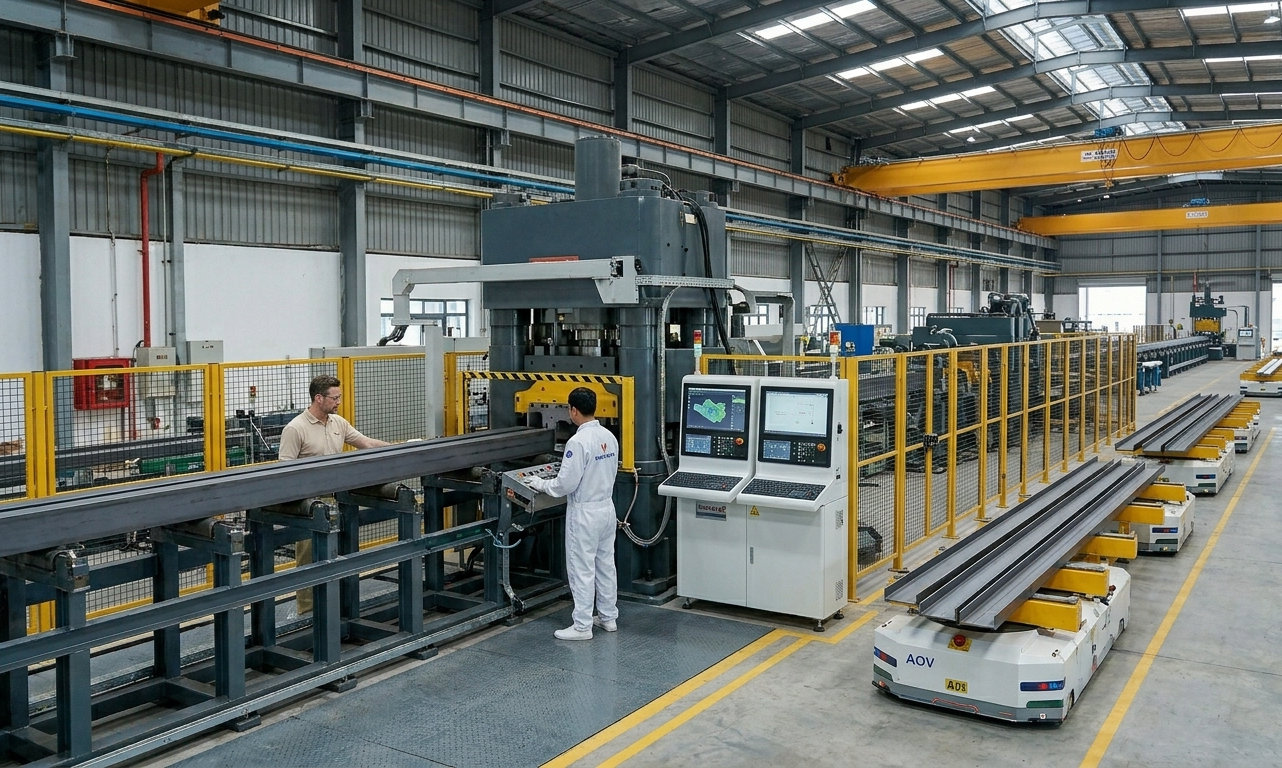 Metal extrusion lines such as steel and aluminium in Vietnam