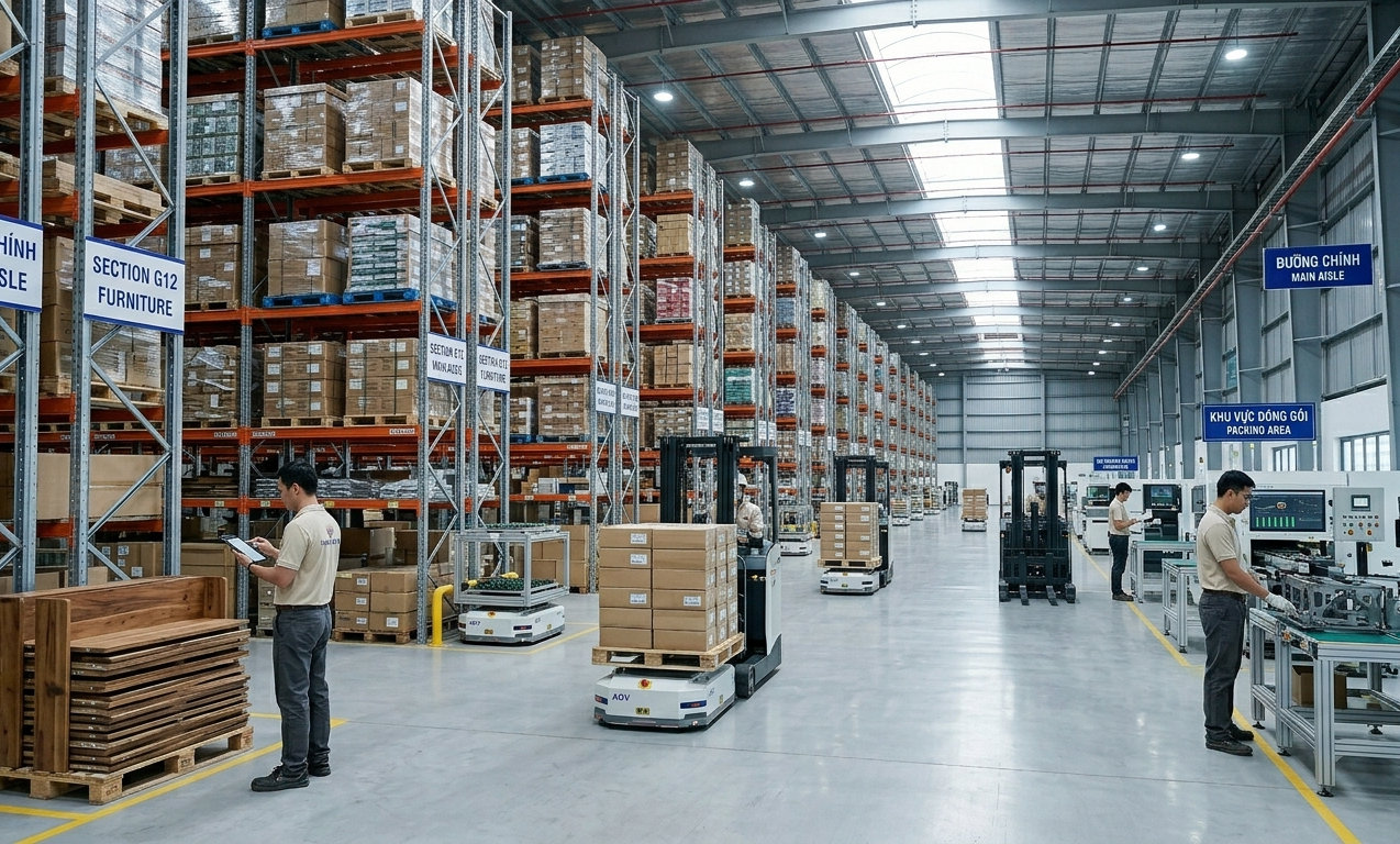 Warehousing, logistics and supply chain